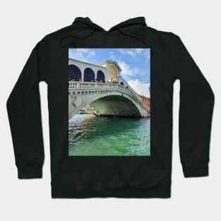 Venice Rialto Bridge view Hoodie